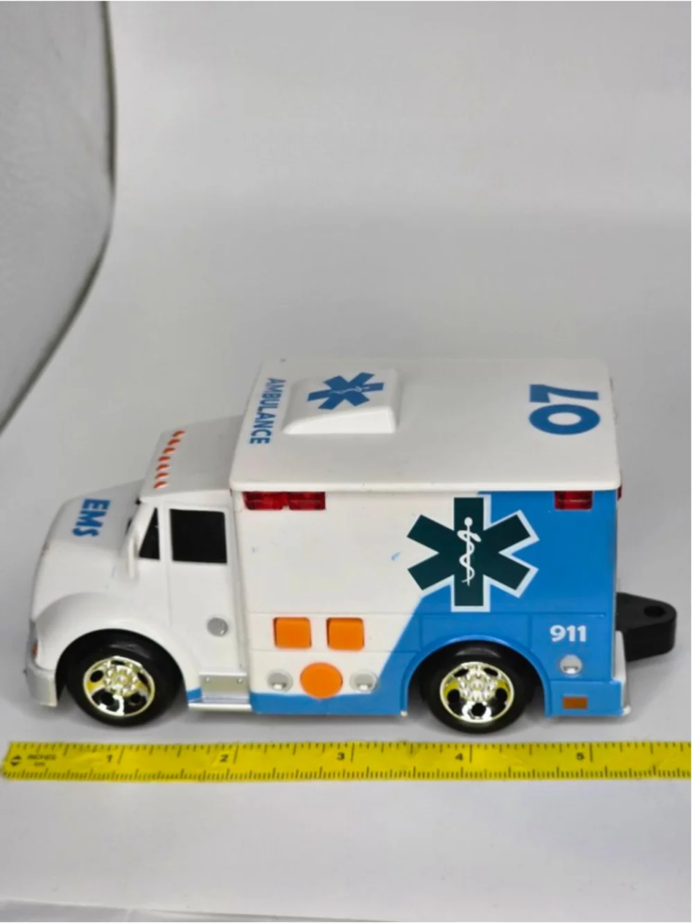 Boys Maxx Action Ambulance Toy One Size White Blue